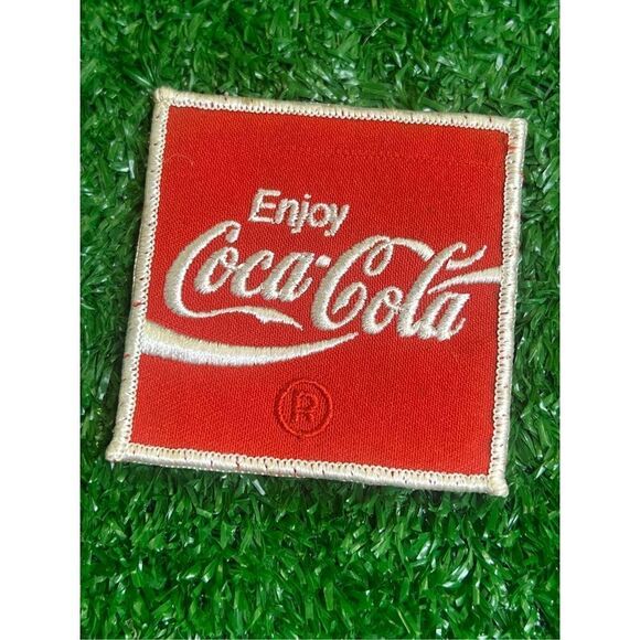 Vintage Coca-Cola uniform employee work shirt patch - Picture 1 of 3